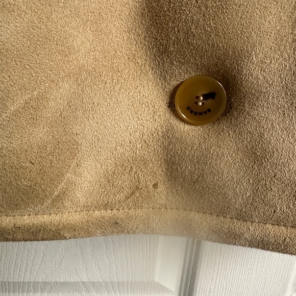 Thea double-breasted shearling jacket - Picture 6 of 7